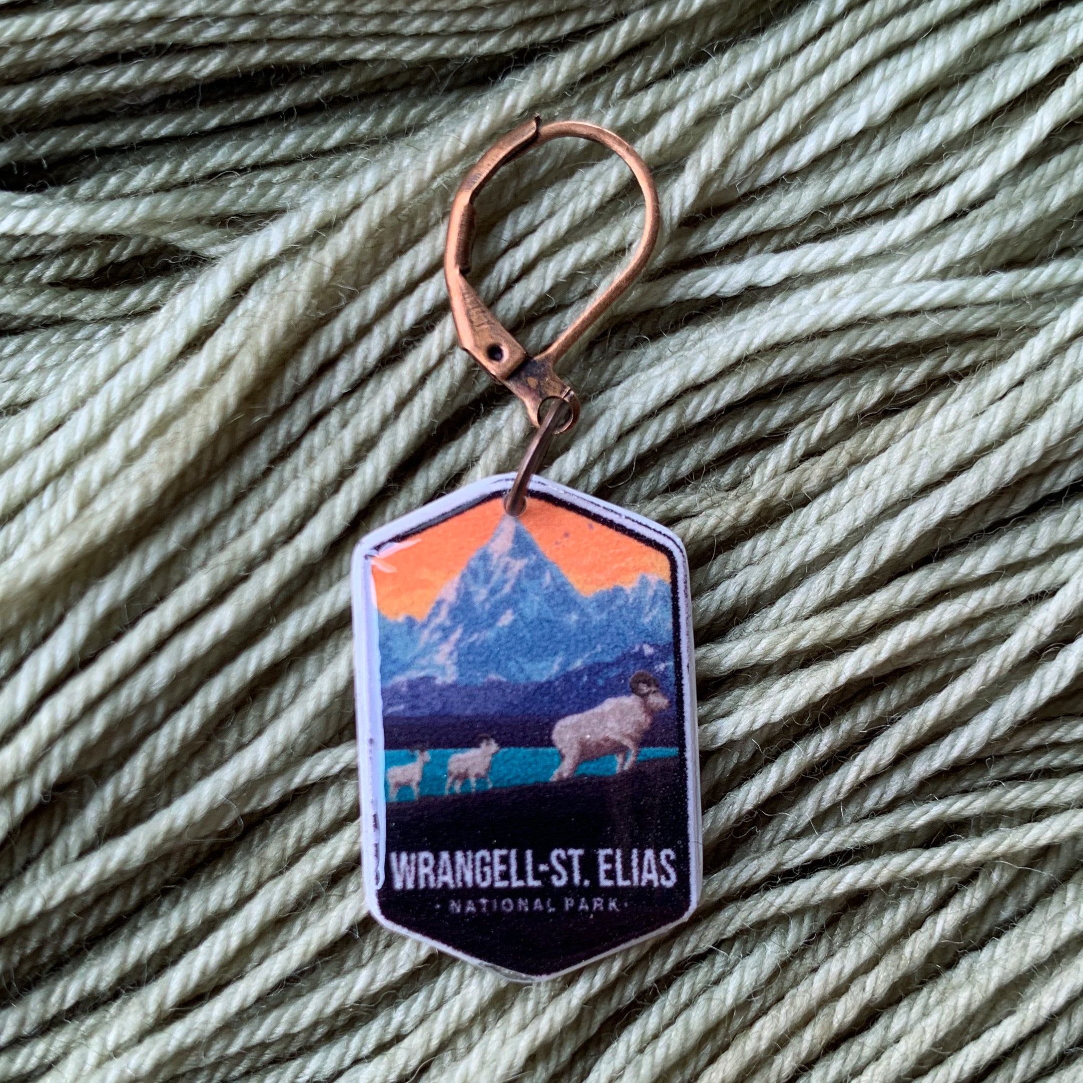 Wrangell-St. Elias NPS Stitch Marker