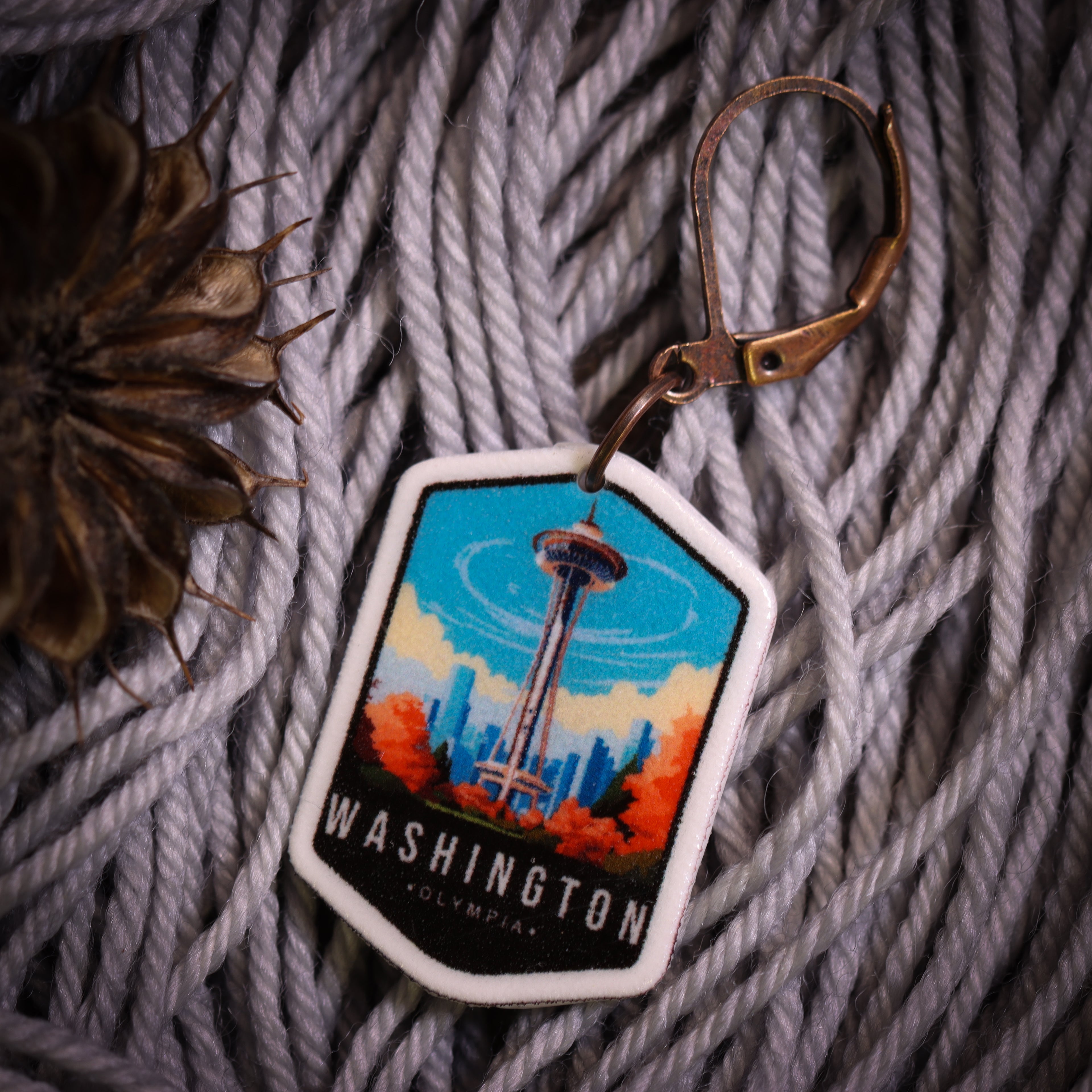 Washington Stitch Marker