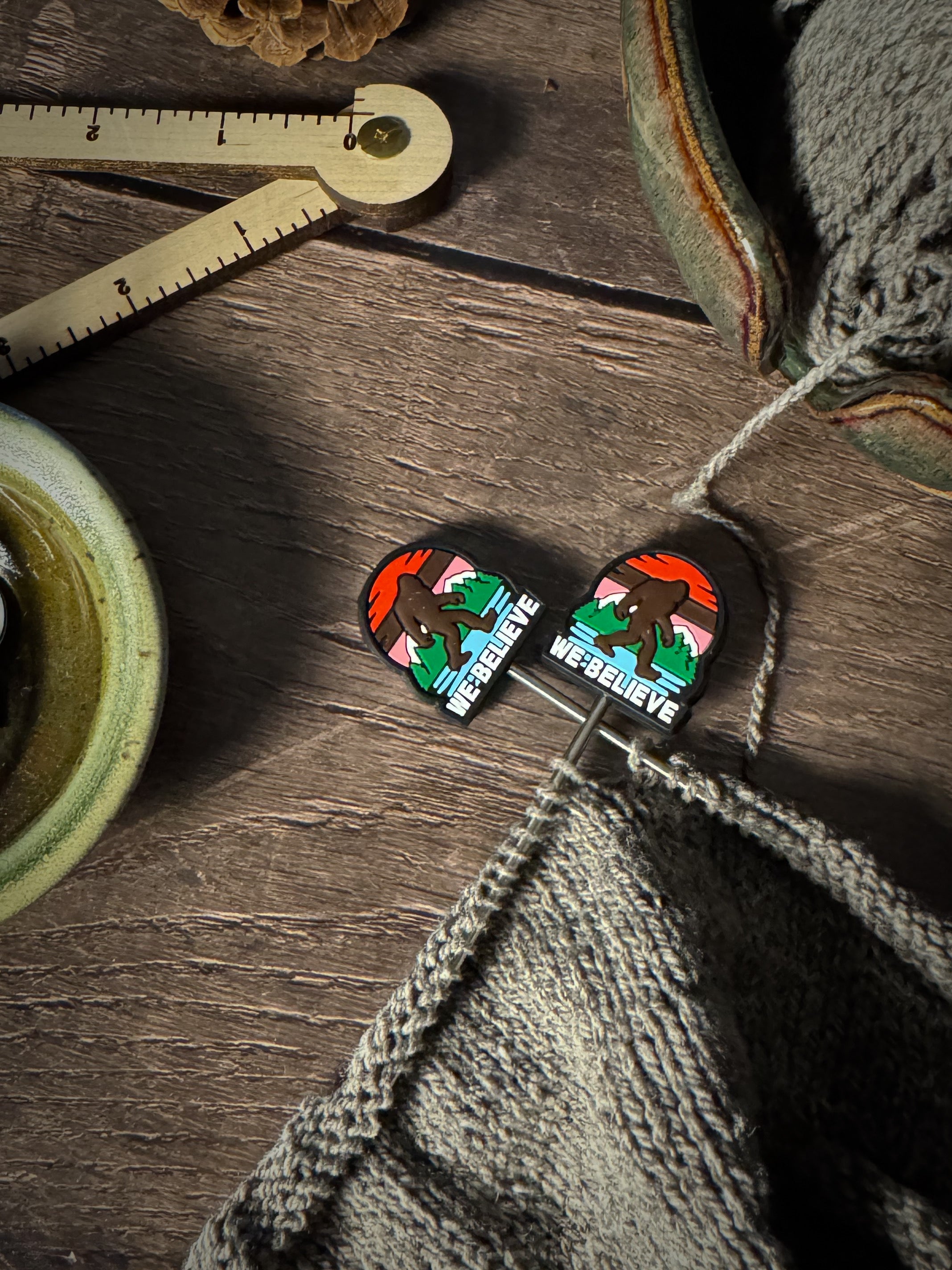 We Believe Bigfoot Stitch Stoppers