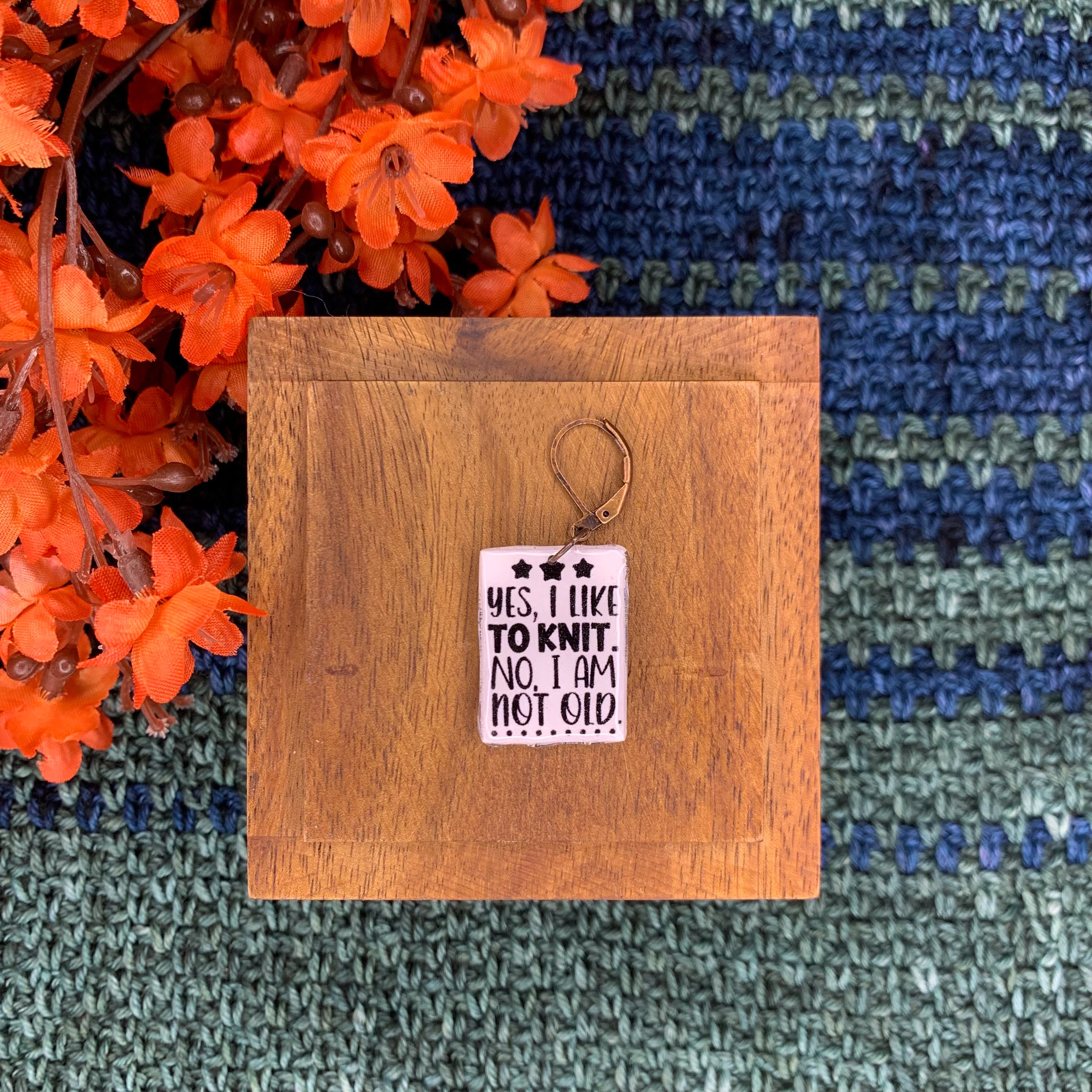Not Old Stitch Marker